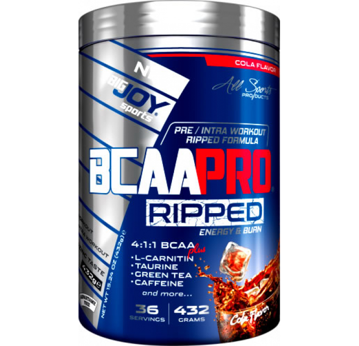 BigJoy Sports BCAAPro Ripped 4:1:1  Ananas 432 Gr