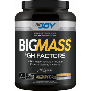 BigJoy Sports Big Mass +GH Factors Bisküvi 1500 Gr