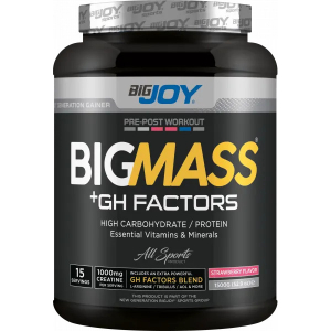 BigJoy Sports Big Mass +GH Factors Çilek 1500 Gr