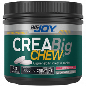 Bigjoy Sports Creabig Chew Vişne 120 Tablet
