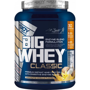 BigJoy Sports BigWhey Classic Whey Protein Hindistan Cevizi Vanilya 915 Gram