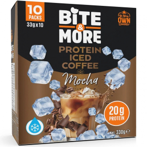 Bite&More Mocha Proteinli Soğuk Kahve 33 Gr x 10 Adet  330 Gr