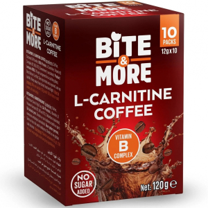 Bite&More L-Carnitine Coffee 33 Gr x 10 Adet  120 Gr