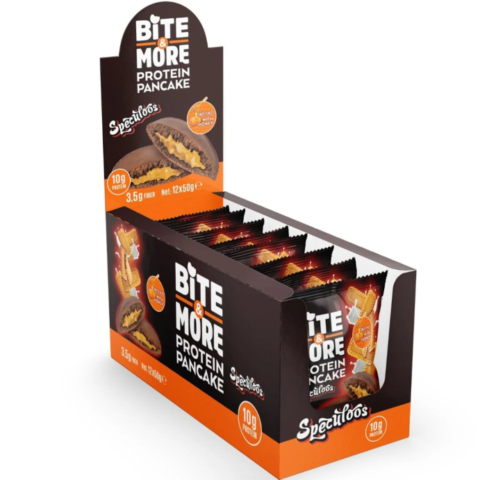 Bite&More Çikolatalı Protein Pankek 50 Gr x 12 Adet Çikolata 600 Gr