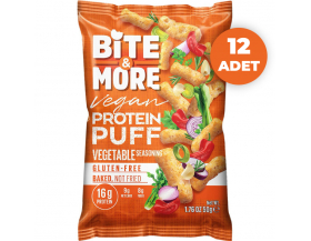 Bite&More Sebzeli Vegan Protein Puff 50 Gr Bite&More Sebzeli Vegan Protein Puff 50 Gr