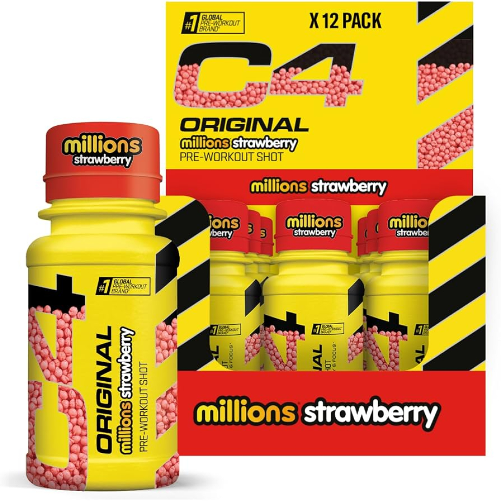 Cellucor C4 Pre-Workout Shot 12 Adet Çilek 720 ml