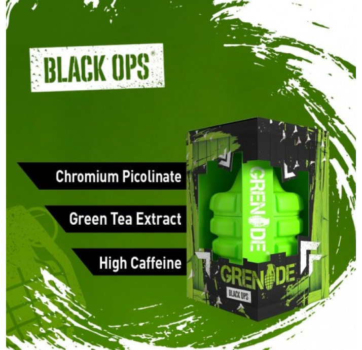 Grenade Black Ops Aromasız 100 Kapsül