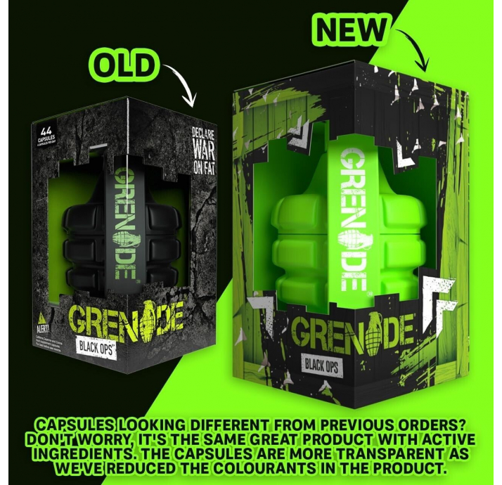 Grenade Black Ops Aromasız 100 Kapsül