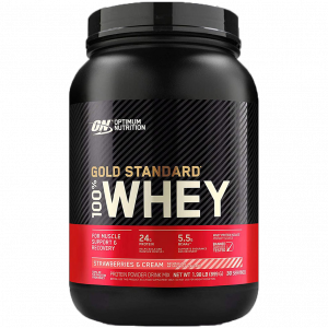 Optimum Nutrition Gold Standard Whey Protein Çilek 900 Gr