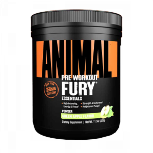 Universal Animal Fury Pre Workout Yeşil Elma 322 Gr