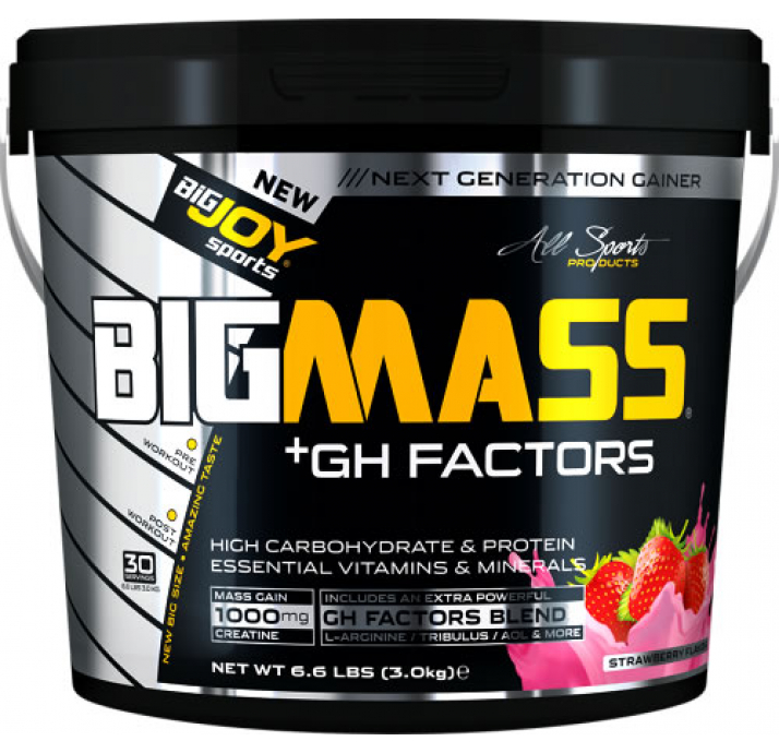 BigJoy Sports Big Mass +GH Factors Muz 3000 Gr