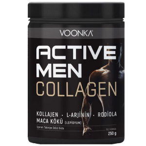 Voonka Collagen Active Men Toz Yeşil Elma 250 Gr