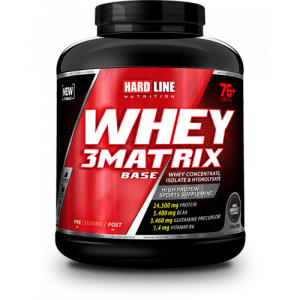 Hardline Whey 3Matrix Base Çikolata 2300 Gr