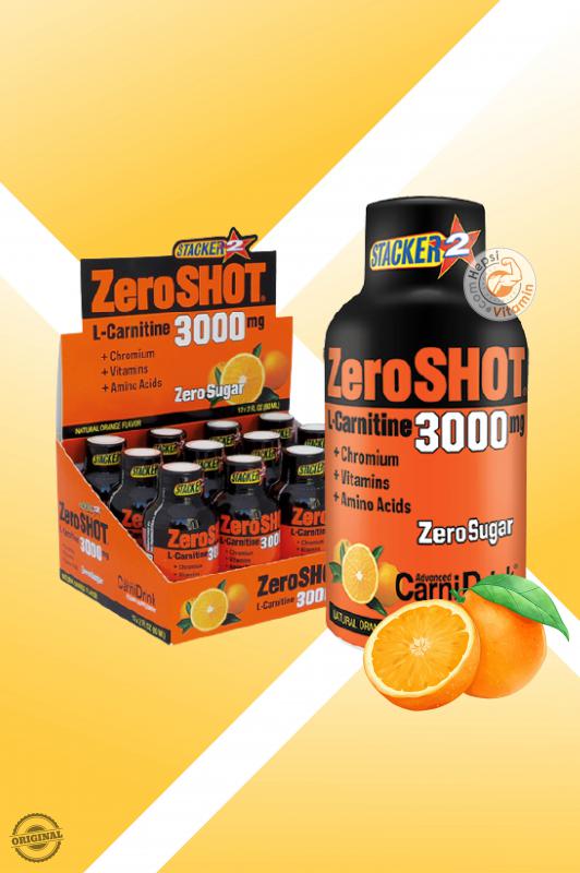 ZeroShot%20L-Carnitine%20Portakal%20Aromalı%2060%20mL*12%20Adet