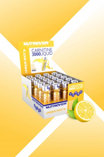 Nutrever L-Carnitine Limon Aromalı 3000 mg 20 Ampul