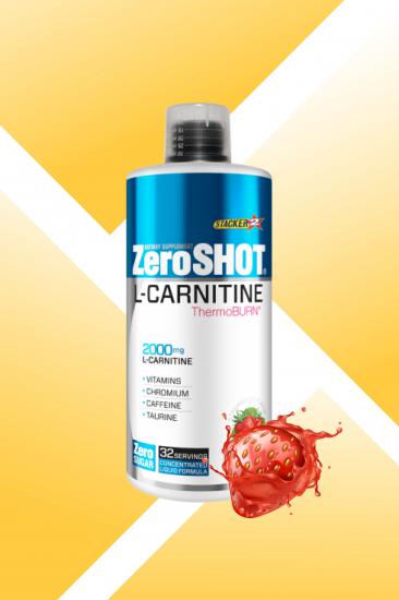ZeroShot L-Carnitine ThermoBurn Çilek Aromalı 960 mL